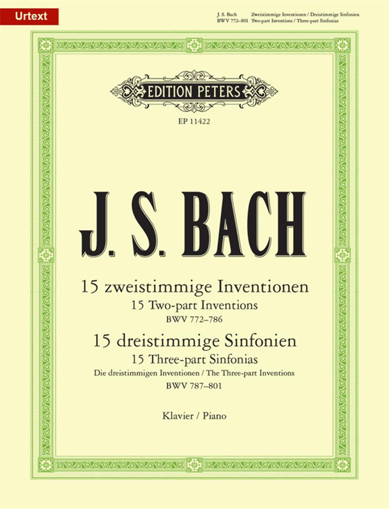 Inventions & Sinfonias BWV 772-801